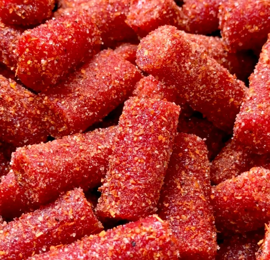 Chinitos Chimichurris LLC Watermelon Ropes Spicy Gummies