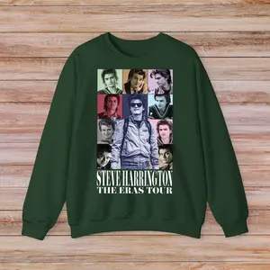 Steve Harrington The Eras Tour Style Sweatshirt, Unisex Cotton T-Shirt, Hoodie Gift For Men, Women