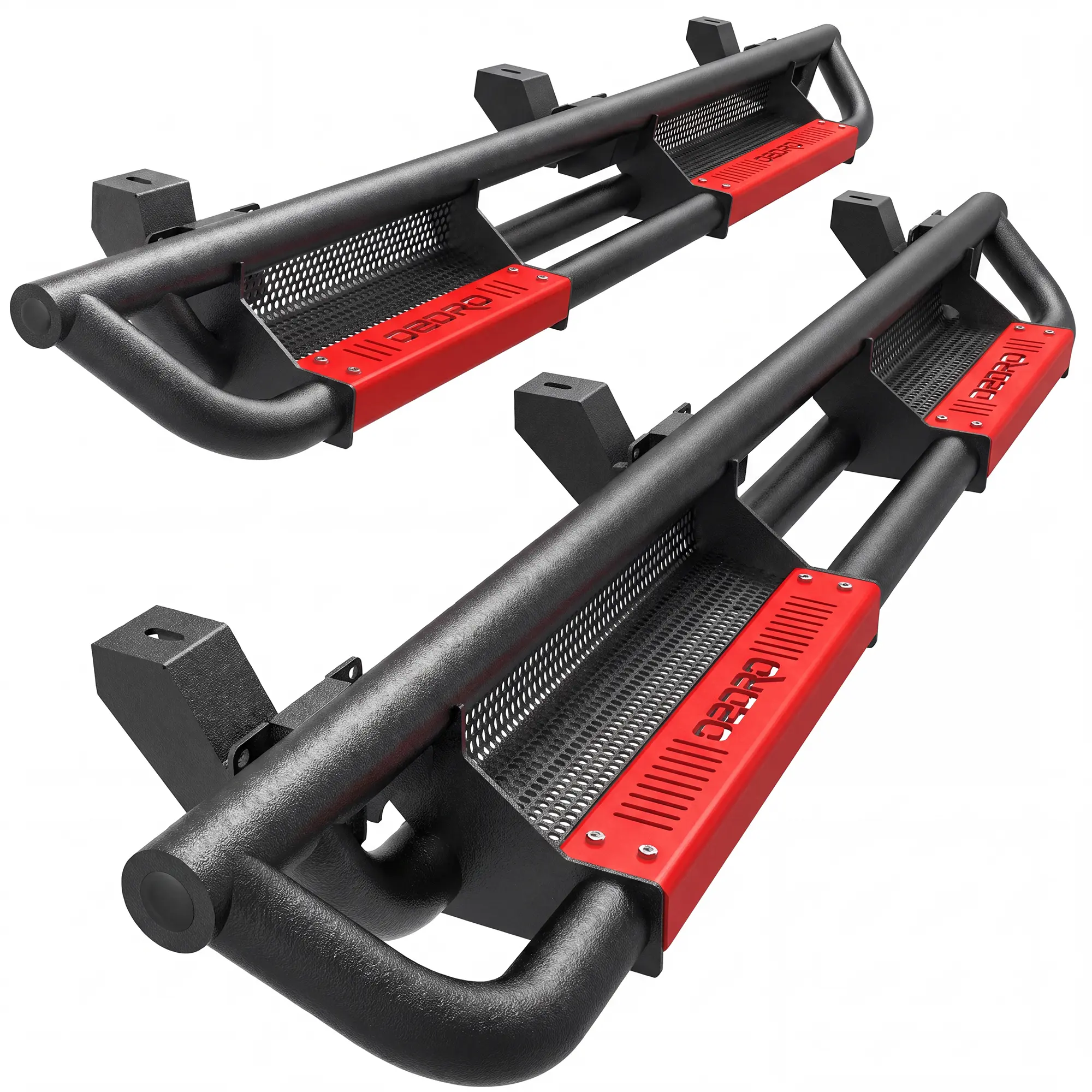 OEDRO 6 inch Running Boards Compatible with 2007-2018/2018-2026 Jeep Wrangler JL Unlimited 4 Door