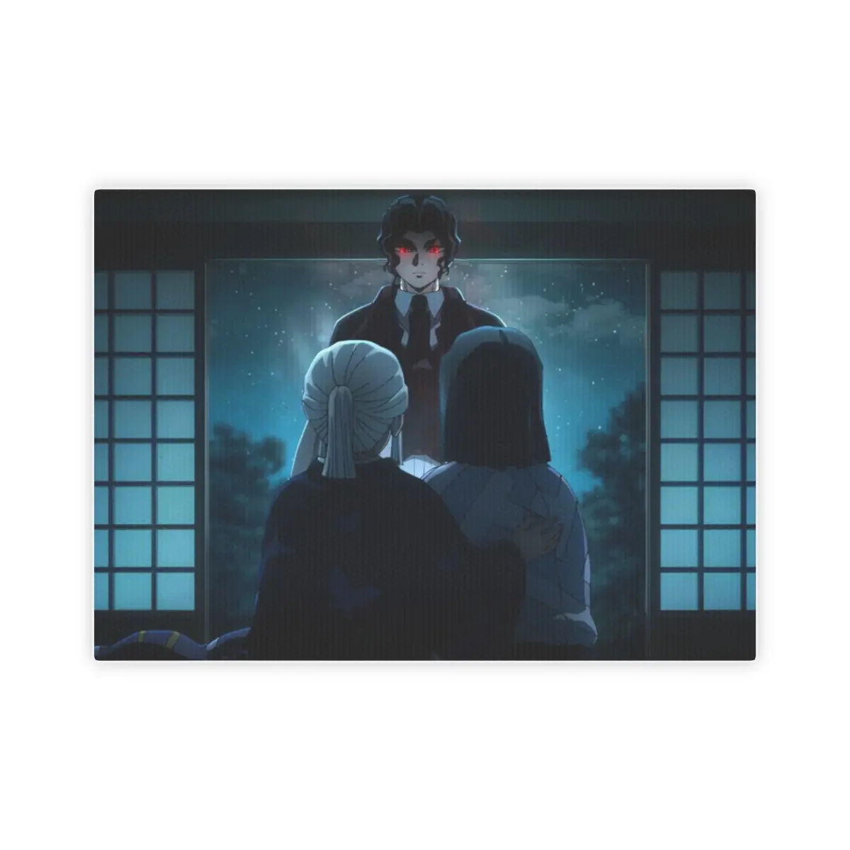 Muzan x Ubiyashiki Custom Photo Tile