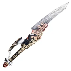 Munetoshi 27.5" Foam Wild Monster Hunting Great Sword Video Game Replica Hope Dagger Halloween Costume Cosplay Prop