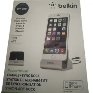 Belkin iPhone charge + Sync Dock for iPhone 6s plus, iPhone 6s, iPhone 6, iPhone 5s, iPhone  5