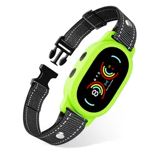 Smoothway Dog Bark Collar, Smart Anti False Triggering AI Chip, IP67 Waterproof Rechargeable Anti Bark Collar with Adjustable Sensitivity, Perfect for Small Large Dogs (Green)