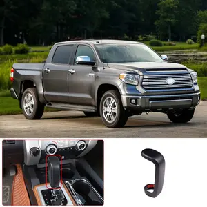ABS Matt Black Car Shift Knob Cover for 2007-2021 Toyota Tundra/2008-2020 Sequoia