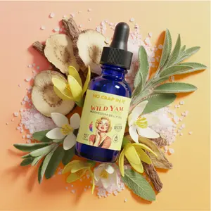 Wild Yam Balancing + Magnesium Belly Oil I Natural Support for Womens Health I 1.5 oz