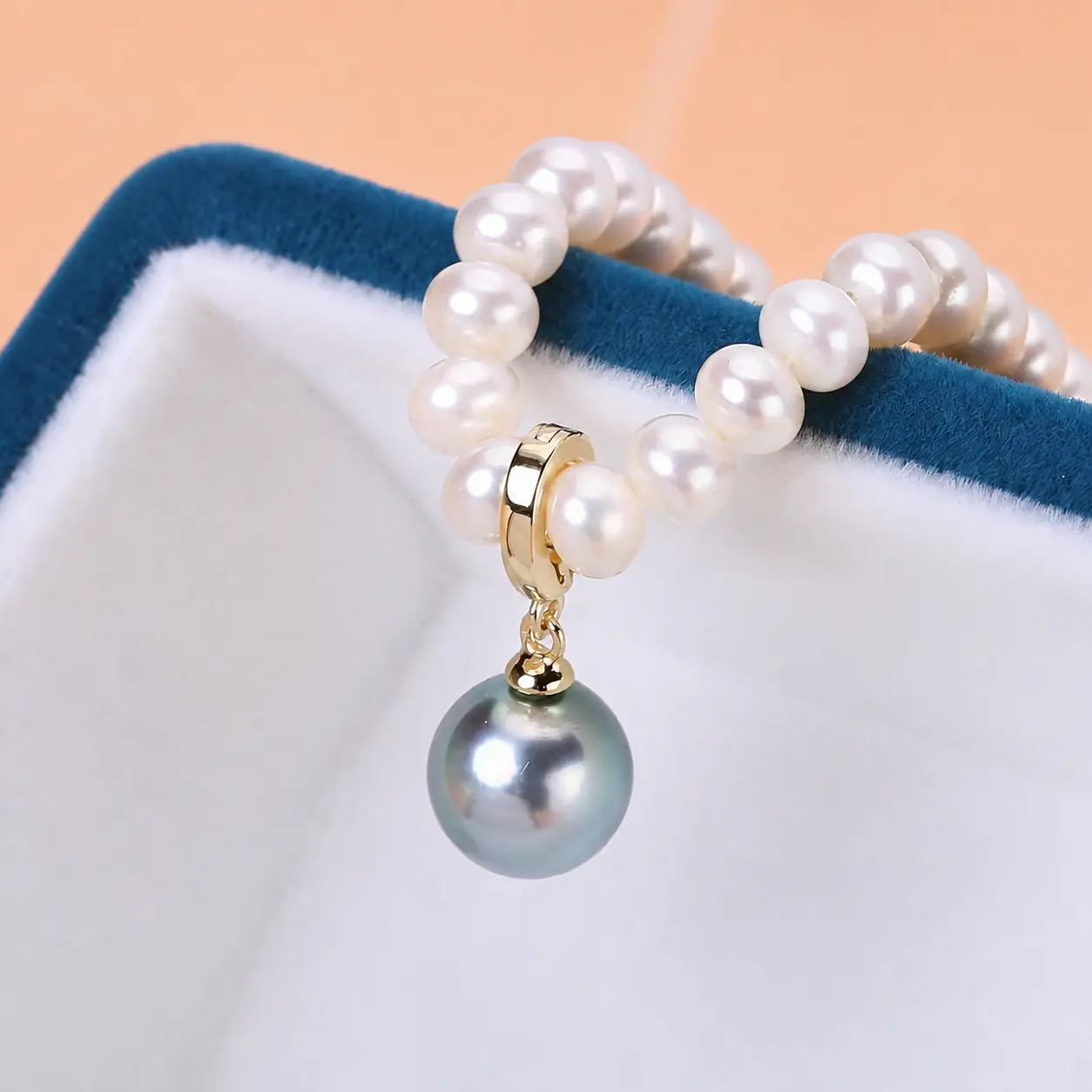 DIY Jewelry Findings: S925 Silver Multi-functional Pearl Pendant Bail / Connector (Universal Fit)
