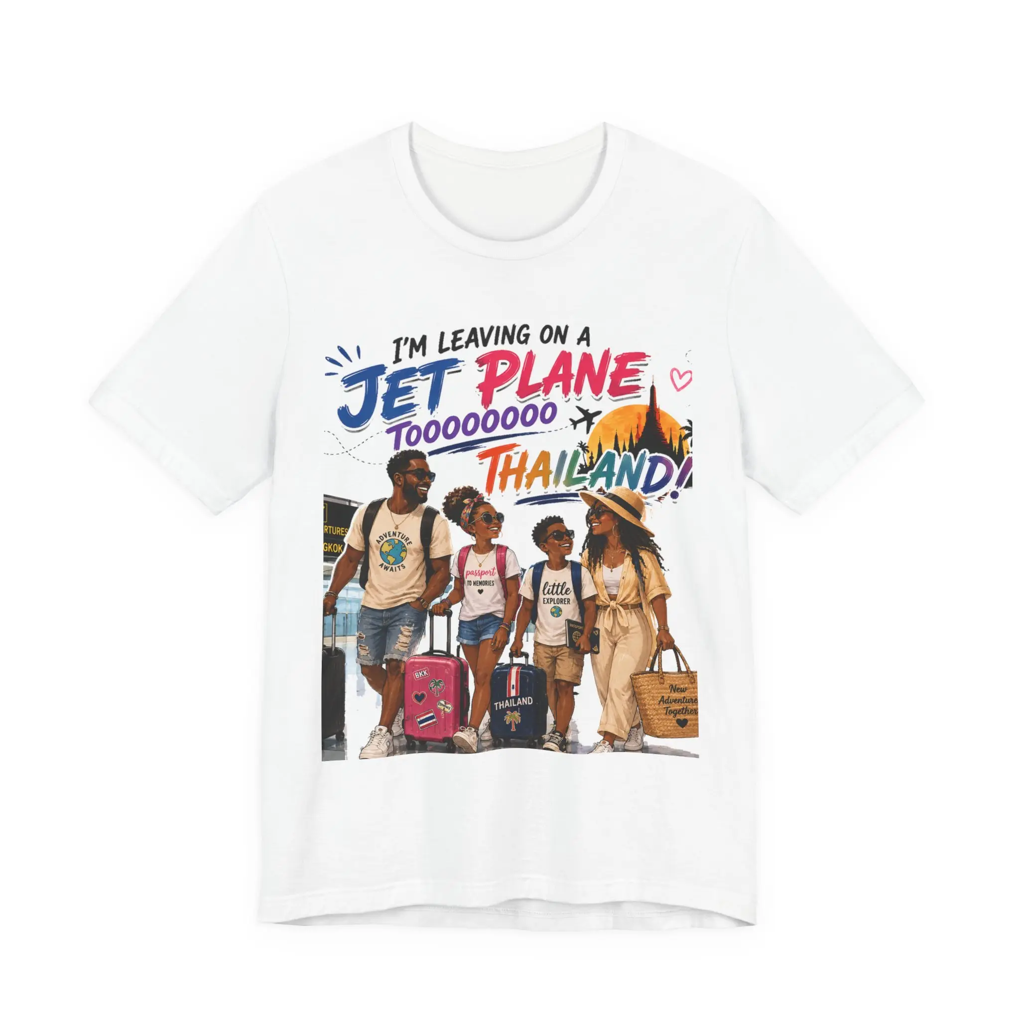 I'm Leaving on a Jet Plane Thailand T-Shirt | Vacation Travel Tee