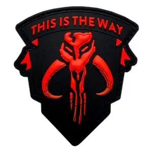 Mythosaur Skull Way Patch [3D-PVC Rubber -Hook Fastener -TW1]
