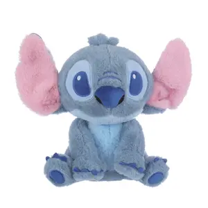 NoJo Disney Stitch Plush Stuffed Animal, Blue and Pink