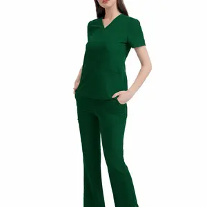 Women's V Neck Scrubs - Comfortable and Stylish Medical Uniform Bottom