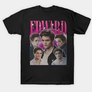 Retro Edward Cullen Shirt - Robert Pattinson Team Edward T-Shirt For Twilight Fans