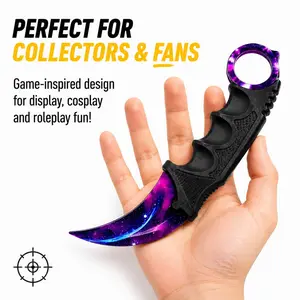 CS:GO Style Rotating Claw Fidget Tool – Smooth No-Blade Desk Toy for Stress Relief, DIY Fans, Workshop, Office, Home & Gamer Gift