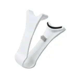 White Quantum Magnetic Eyelash Applicator - Compact Portable V-Shaped Clip for Easy Application