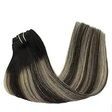 [Silky Straight] Balayage-Black & Blonde