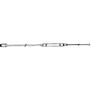 Hustler CB Radio Whip Antenna, 55 in. Stainless Steel Narrow Coil, .38 Load, 250W, 26-30MHz, 3/8 Inch x 24 Thread (Boating Water Sports Accessory)