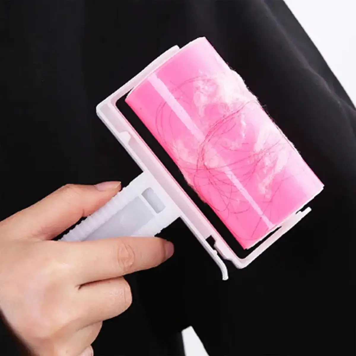 Pet Hair Removal Roller, 1 Count Reusable Sticky Lint Remover for Clothes Pellet & Cat Hair