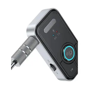 Car Bluetooth-compatible Receiver 5.4 Version, 3.5mm Wireless Audio Adapter, Bluetooth-compatible 5.4 Phone Connection, Old Speaker Amplifier Support