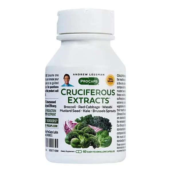 Andrew Lessman Cruciferous Vegetable Extracts - 60 Capsules