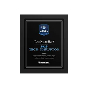 2026 Tech Disruptors Plaque
