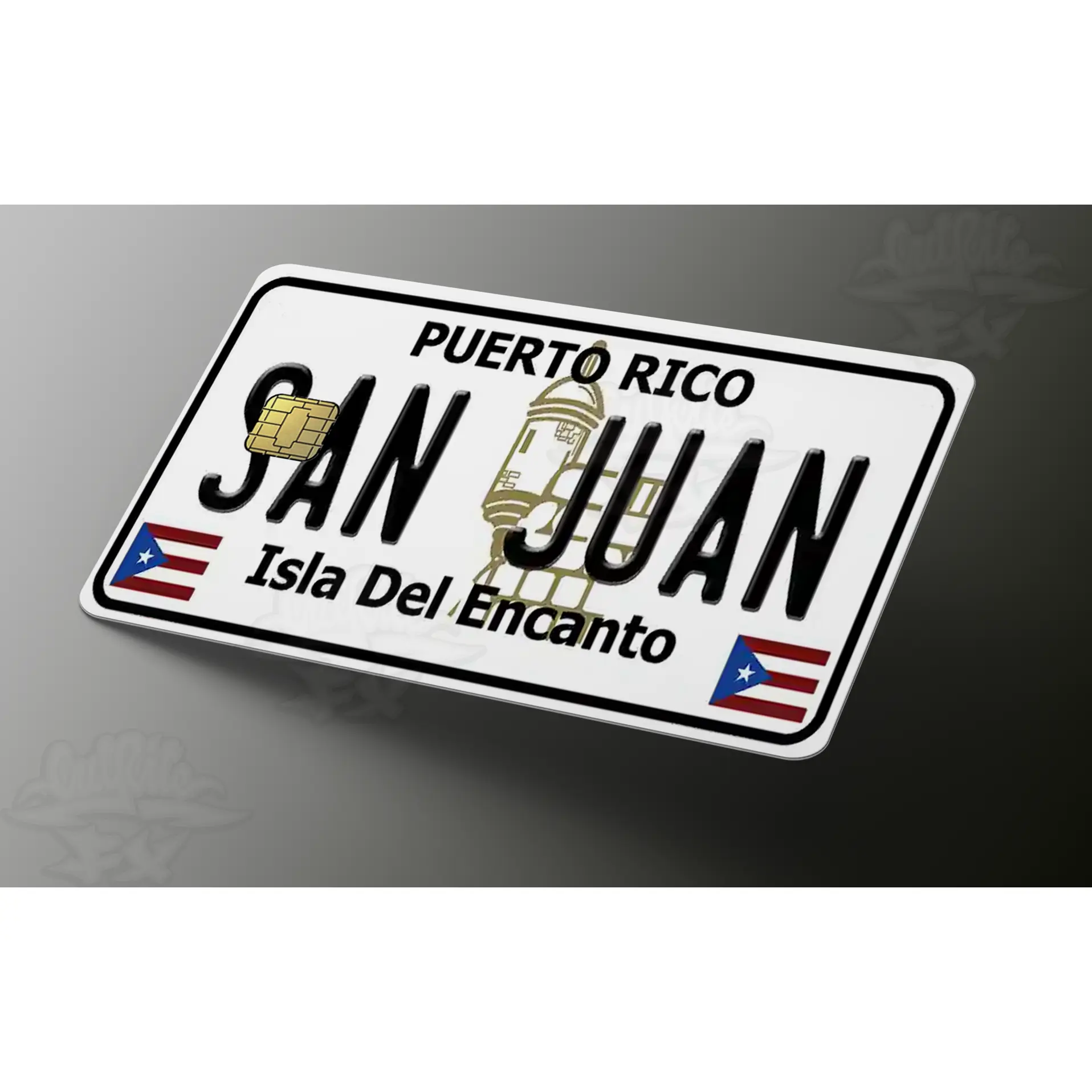 New Puerto Rico - PR Credit Card Skin (small chip)