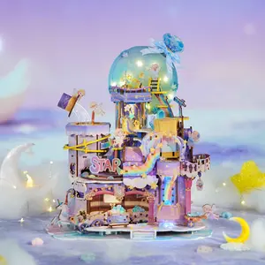 TONECHEER DIY 3D Transmission Model Kit - Puzzle-Shape Construction Toy, Home Decor, Unique Gift for All Ages, Requires 2pcs AAA Batteries
