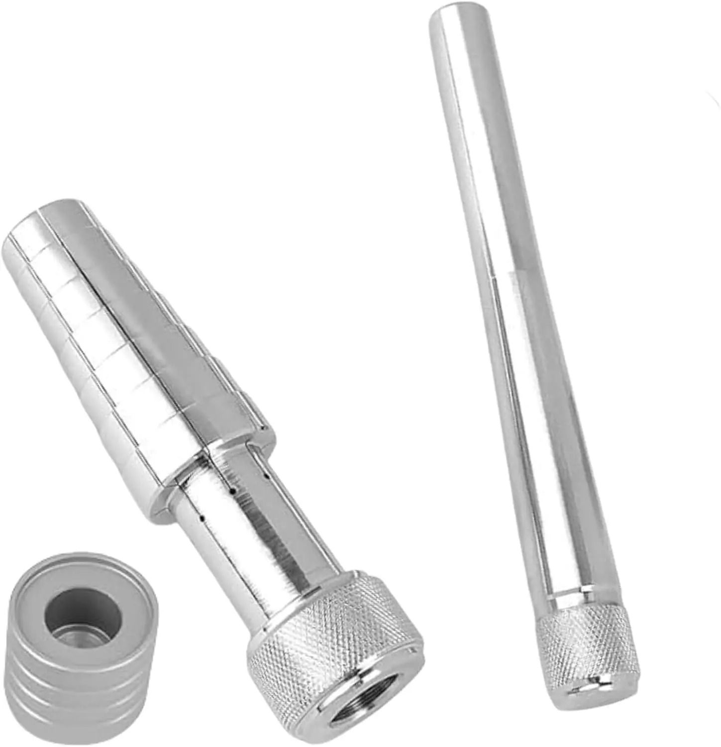 Chrome Plated Steel Ring Stretcher Tool, Jewelry Sizing Mandrel Adjuster for Finger Wedding Bands