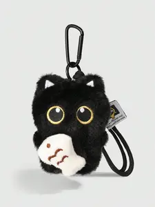 Cute Pilot Cat Bag Charm with Punk Rock 3D Design, Unique Keychain for Bags for All Seasons, Perfect Birthday and Holiday Gift, New Year, interesting collocation
