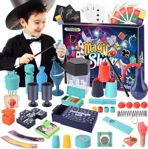 Proggarlite Magic Kit with 20 Props - Your Starter Kit to Magic! Master Mind Reading, Prediction, Levitation & Unlock 20+ Starry Sky Tricks. Be the Life of the Party - Perfect Awe-Inspiring Gift for Boys & Girls.