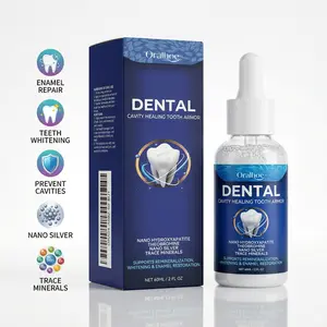 Fluoride-Free Tooth Armor Liquid Drops (2oz.) | Nano Hydroxyapatite, Theobromine & Zinc Oxide | All-in-One Enamel Repair & Remineralization | Anti-Cavity, Teeth Whitening & Fresh Breath | Gentle Oral Care for Sensitive Teeth Toothbrush