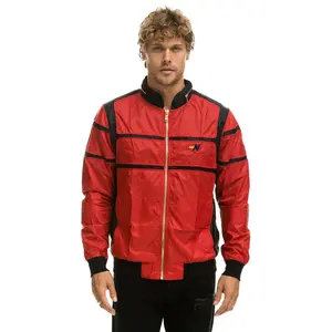 RACER JACKET - CHERRY