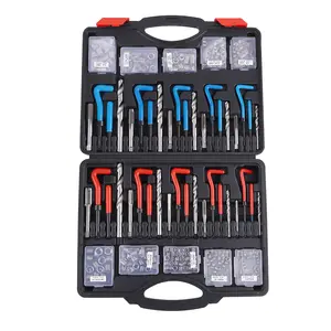 320PCS Thread Repair Kit SAE and Metric Rethreading Tool Kit M5M6M8 M10 M12