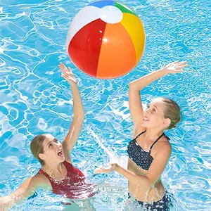 Summer Beach Ball 1pc Inflatable PVC Material Parent-Child Game Pool Party Water Play Indoor Swimming Pool Toy