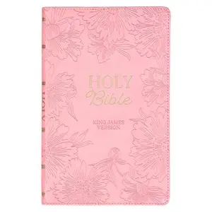 KJV Bible Gift Edition (Faux Leather, Light Pink)