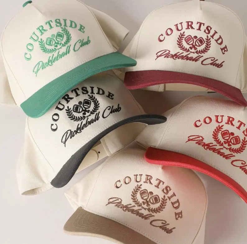 Courtside Pickleball Club Two Tone Trucker Hat, Courtside Pickleball Club Trucker, Pickleball Club Hat