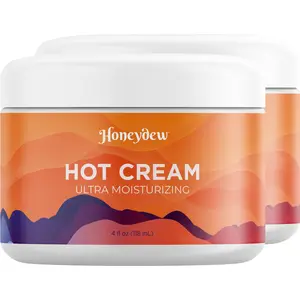 Ultra Moisturizing Hot Cream Two-Pack For Women & Men Body Care Lotions Coconut Gentle Nourishing Shea Smooth Comfort Menthol Moisturizers