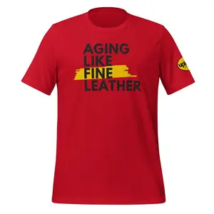 Fine Leather Tee  - Unisex