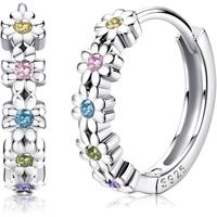 White Gold - Rainbow CZ