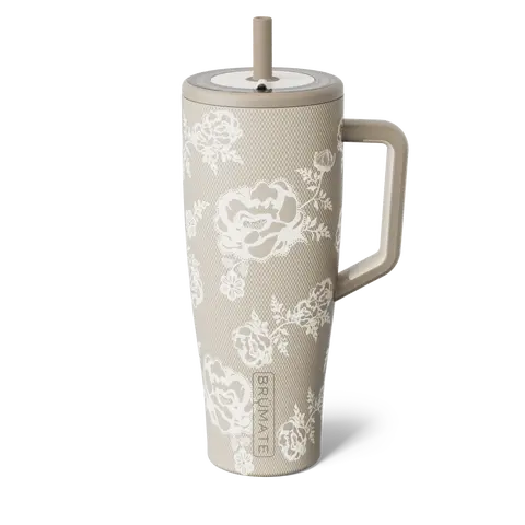 BrüMate Era Tumbler with Handle and Straw | 40oz, 30oz, 20oz Sizes | 100% Leakproof Insulated Tumbler | Keeps Ice 24+ Hours | Cup Holder Friendly Base Mug