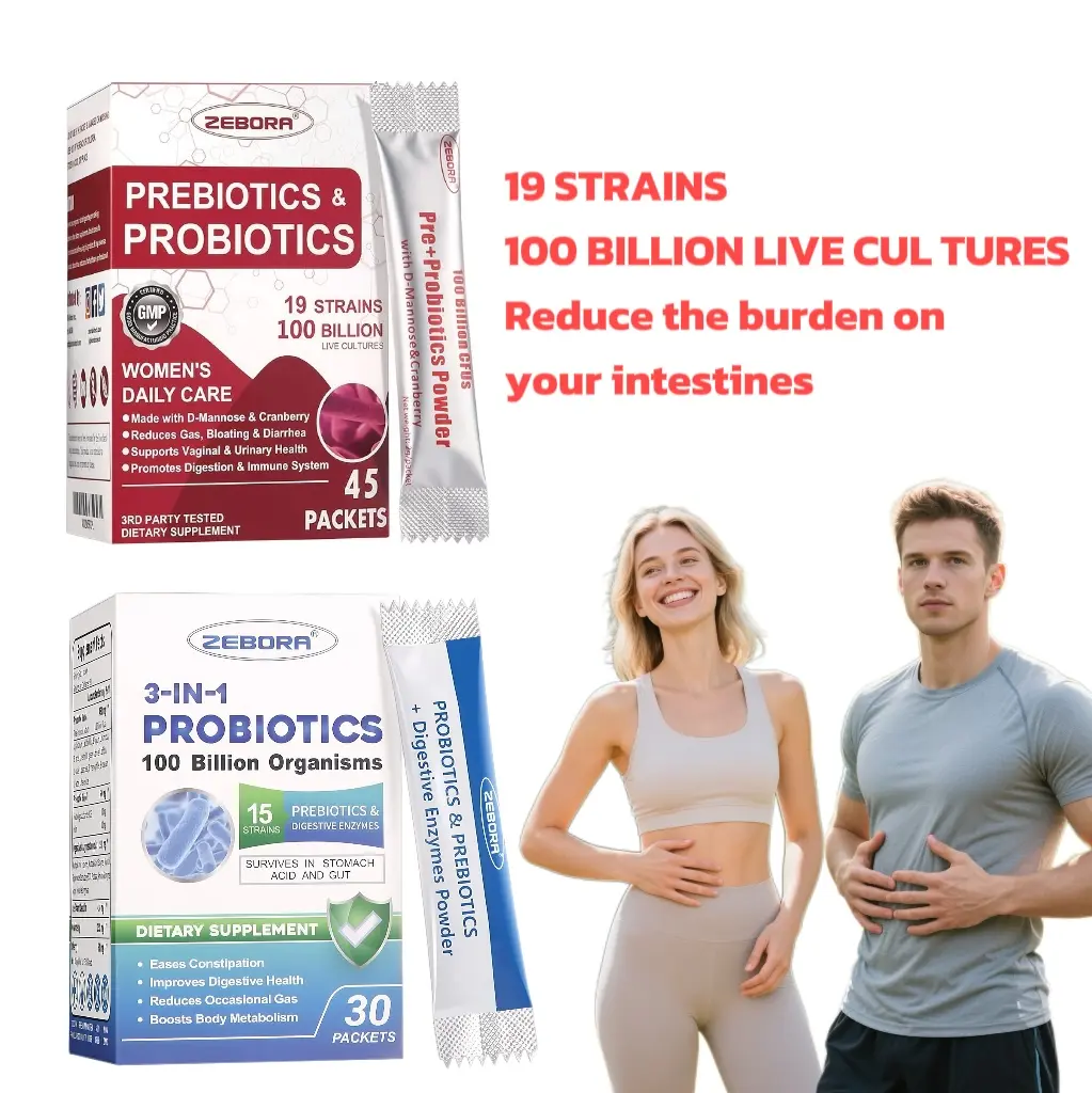 5 small packages (taste trial packs) ZEBORA Probiotics +
