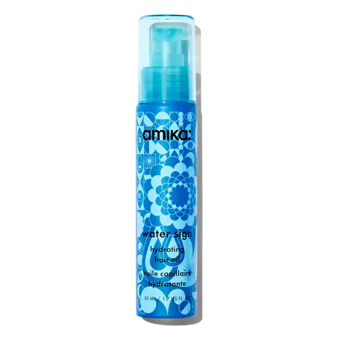 water sign | hydrating hair oil for dry hair