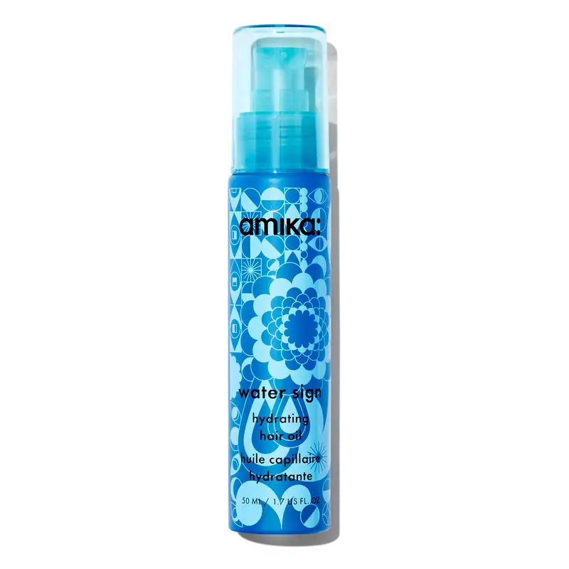 water sign | hydrating hair oil for dry hair
