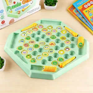 Children's Flip-and-Match Board Game: Early Learning Interactive Puzzle for Focus and Memory Training Board Game Toy funny  board  games gift