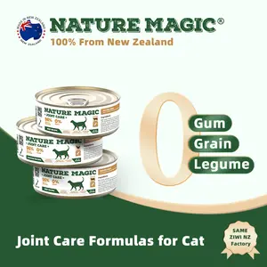 Nature Magic Joint Support Wet Food for Cats - High-Protein, Grain-Free Formula with Chondroitin - 96% Chicken Recipe - Suitable for All Breeds and Ages