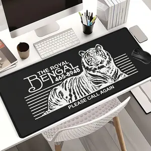 Royal Bengal Tiger Gaming Mouse Pad Extra Large Computer Mouse Pads for Desk xxl Mouse Pad for Laptop Big Mouse Pad Extended Mouse Pad with Non - Slip Rubber Base Stitched Edge for Home and Office Desk Accessories
