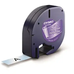 Dymo DYM2050824 0.5 in. LetraTag Label Maker Plastic Labels - Clear