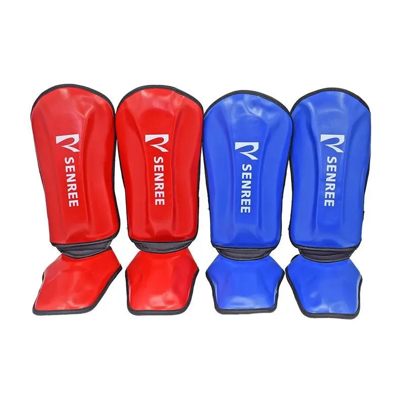Professional Kickboxing, Muay Thai and MMA Shin Pads, Long-lasting protection for Karate and combat sports