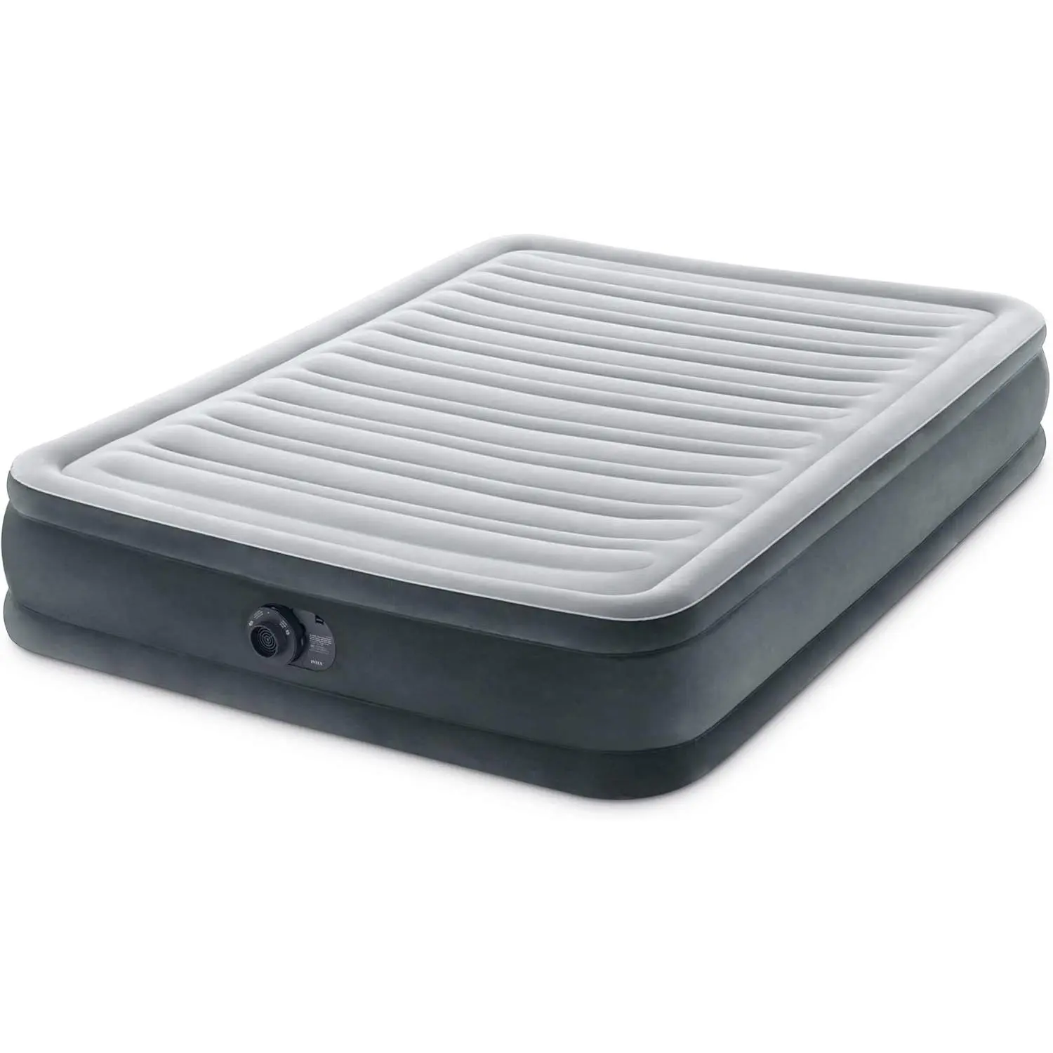 Air Mattress Bed with Built-in Pump, Dura-Beam Deluxe Comfort Plush, Full - Portable Luxury Travel Airbed for Adults, Camping, Guests