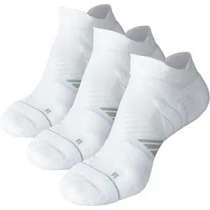 No Show Running Athletic Anti-Blister Wicking Coolmax Socks, Seamless Anti-odor