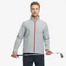 MAELREG Men's Lightweight Golf Jacket Waterproof Windproof Windbreaker Full Zip Stand Collar Stretch Performance Outerwear for Men Outdoor Sports Hiking Travel
