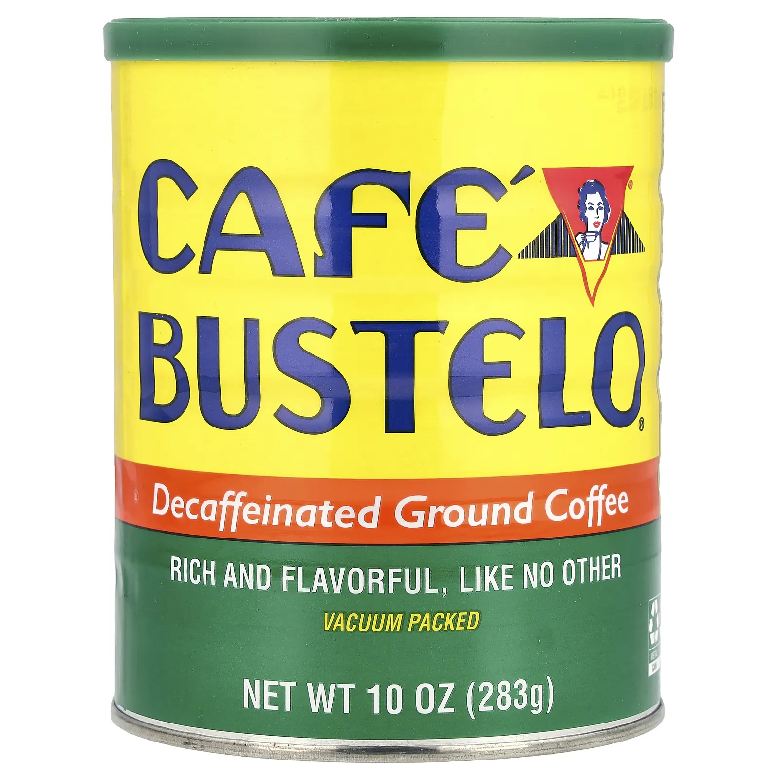 Café Bustelo Decaffeinated Ground Coffee, 10 oz (283 g) Café Bustelo Decaffeinated Ground Coffee, 10 oz (283 g)